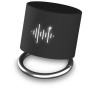 SCX.design S26 speaker 3W voorzien van ring met oplichtend logo - Zwart