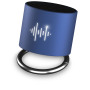 SCX.design S26 speaker 3W voorzien van ring met oplichtend logo - Mid red/Zwart
