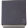 SCX.design S26 speaker 3W voorzien van ring met oplichtend logo - Mid red/Zwart