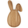 Plank Paashaas beuken 30x17 cm